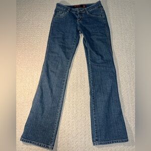 Stylish Blue Bootcut Women's Jeans